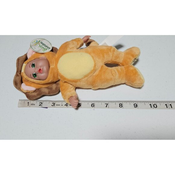 Busch Gardens Baby Doll Lion Costume 10 Inch Plush Stuffed Animal Toy Green Eyes - Picture 6 of 6